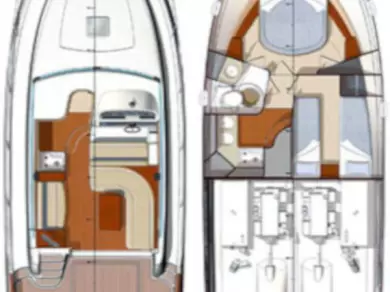 Pronajmout si Jeanneau Prestige 36 Fly v Punat