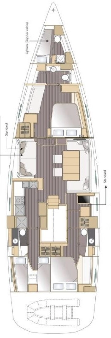 Pronajmout si Jeanneau Jeanneau 64 v Pula