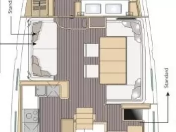 Pronajmout si Jeanneau Jeanneau 64 v Pula