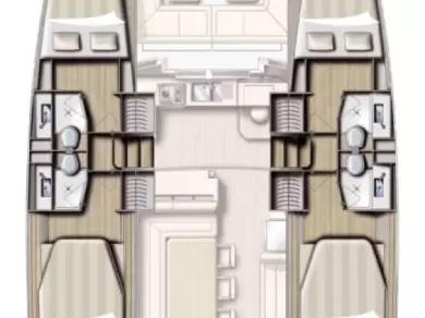 Pronájem lodi Lefkáda lákavé ceny Bali 4.1