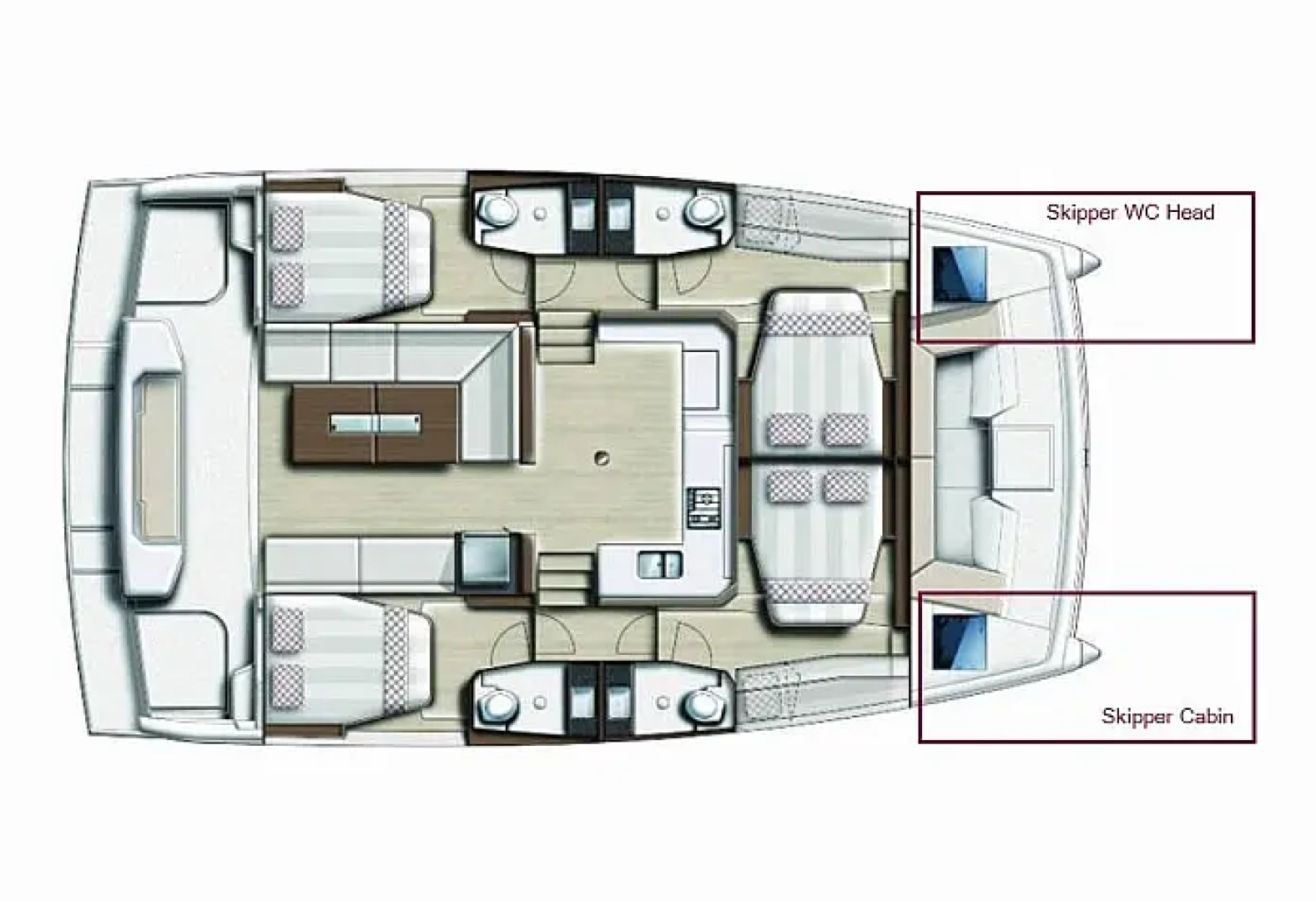 Pronájem lodi Bali Bali Catspace Voile v Lefkáda na Samboatu