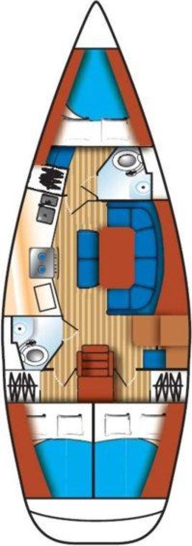 Pronájem lodi Lefkáda lákavé ceny Sun Odyssey 37.1