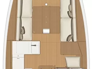 Pronájem jachty v Fethiye -Dufour Dufour 360 Grand Large na Samboatu