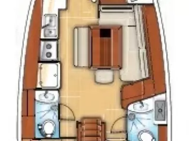 Pronajmout si Bénéteau Oceanis 43 v Alimos