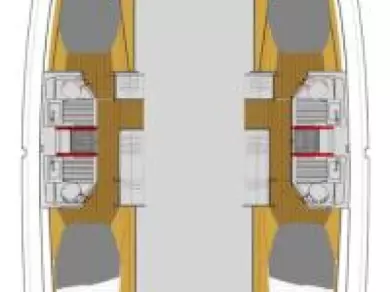 Pronájem lodi Fountaine Pajot Astrea 42 v Sukošan na Samboatu