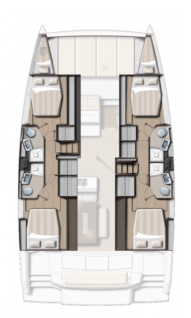 Pronájem lodi Bali Bali 4.6 v Fethiye na Samboatu