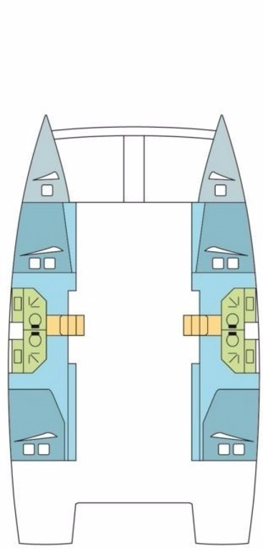 Pronájem Katamarán v Bas du Fort -Bali Bali 4.3