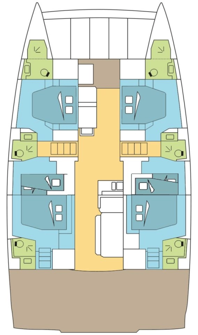 Pronájem lodi Bali Bali 4.8 v Mai Khao na Samboatu