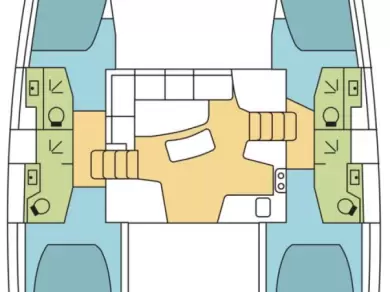 Lagoon Lagoon 42 jednotlivci a charterové společnosti v Olbia