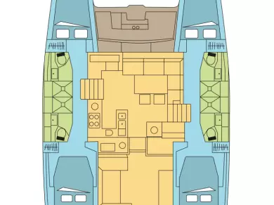 Pronajmout si Lagoon Lagoon 450 v Saint George's
