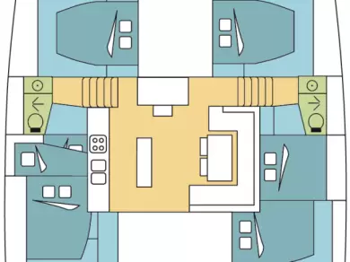 Pronajmout Katamarán se skipperem či ne Lagoon v Olbia