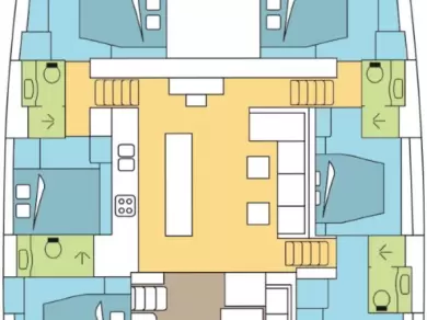 Pronajmout Katamarán se skipperem či ne Lagoon v Mahé