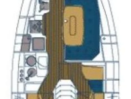 Pronájem jachty v Betina -Elan Elan 36 na Samboatu