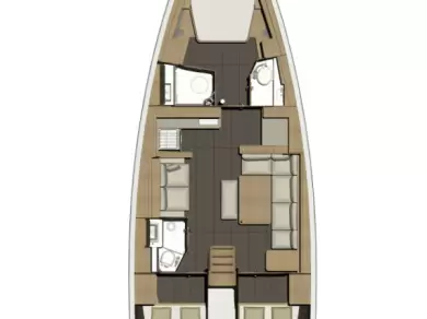 Pronajmout si Dufour Dufour 460 Grand Large v Primošten 