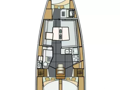 Pronájem lodi Elan E5 v Primošten  na Samboatu