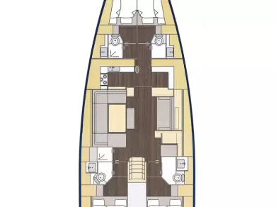 Pronájem Plachetnice Bavaria s licencí