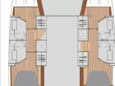 Pronajmout si Fountaine Pajot Isla 40 v Alimos