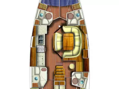 Pronajmout si Jeanneau Sun Odyssey 49 v Donji Seget