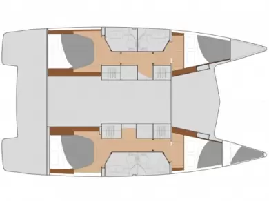 Pronájem Katamarán v Adaköy -Fountaine Pajot Isla 40