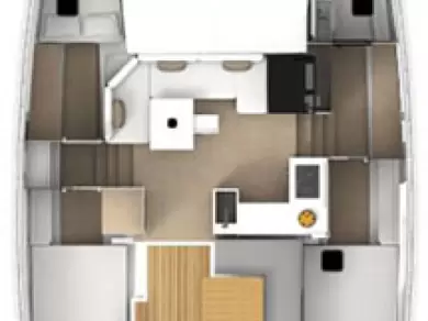 Pronajmout Katamarán se skipperem či ne Aventura v Zadar