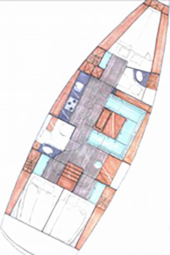 Pronájem lodi Bavaria Bavaria 43 Cruiser v Alimos na Samboatu