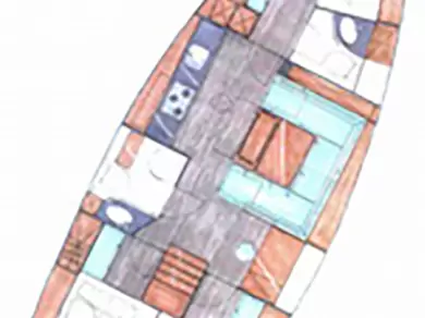 Pronájem lodi Bavaria Bavaria 43 Cruiser v Alimos na Samboatu