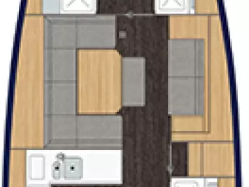 Pronájem Plachetnice v Zadar -Bavaria Bavaria C45