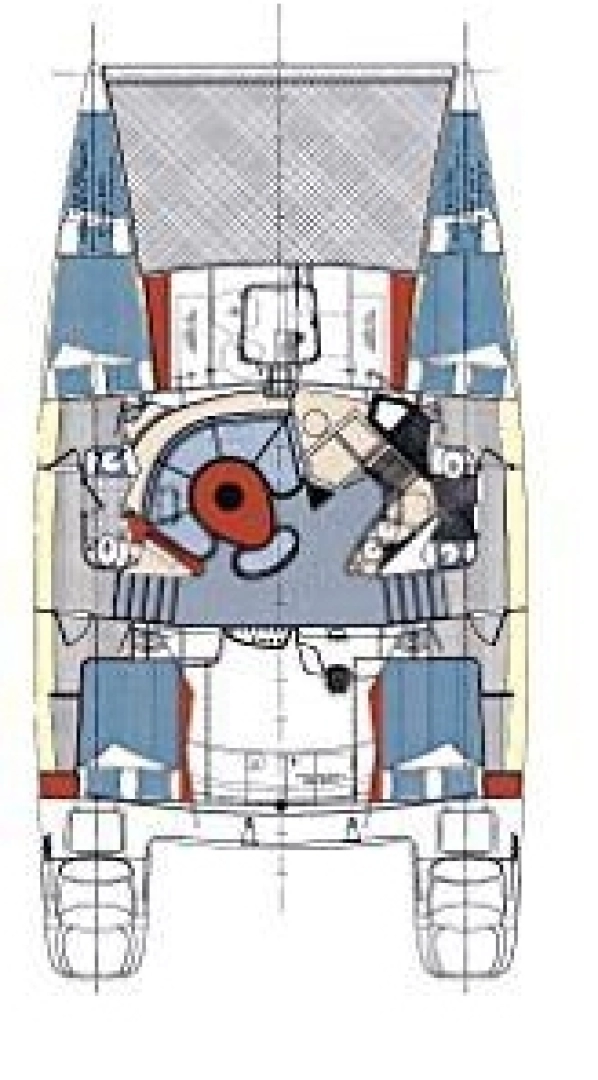 Pronájem Katamarán Fountaine Pajot s licencí