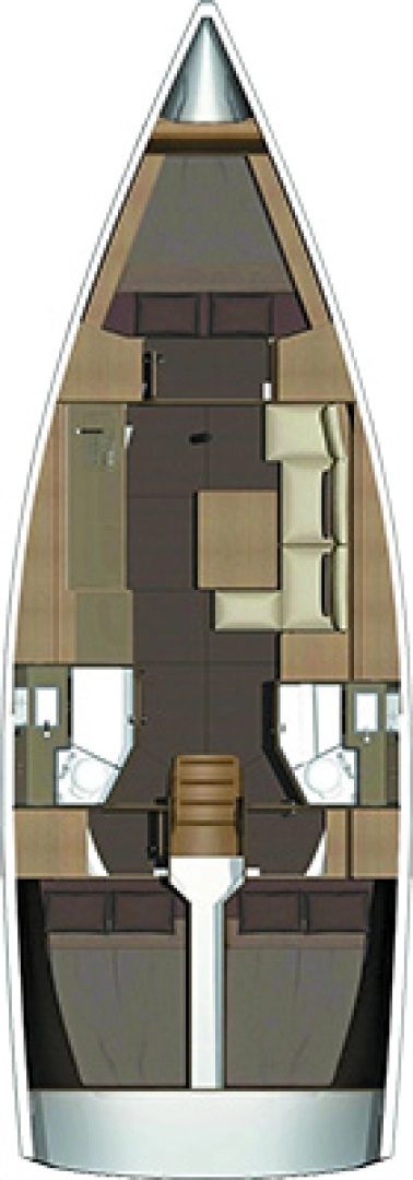 Pronajmout si Dufour Dufour 382 Grand Large v Kos