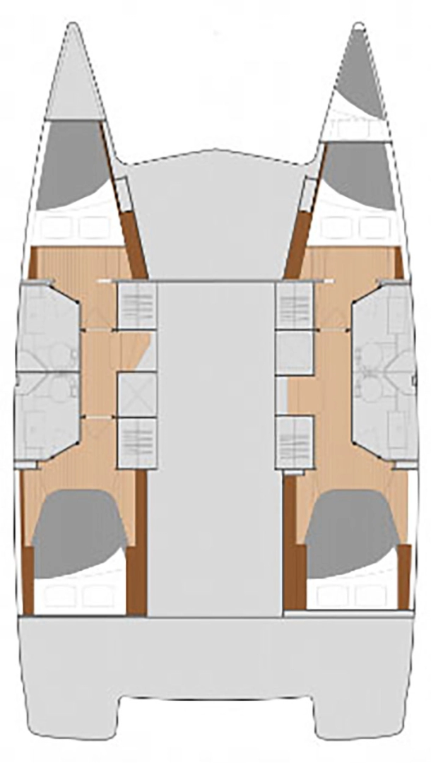 Pronájem jachty v Paros (ostrov) -Fountaine Pajot Isla 40 na Samboatu