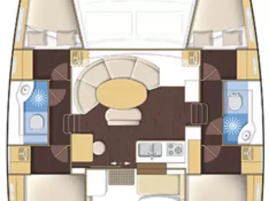 Pronájem lodi Alimos lákavé ceny Lagoon 380