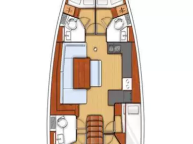 Pronajmout si Bénéteau Oceanis 48 v Kalkara