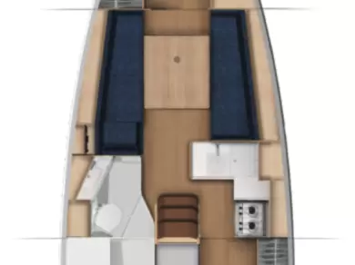 Jeanneau Sun Odyssey 350 jednotlivci a charterové společnosti v Lavrio