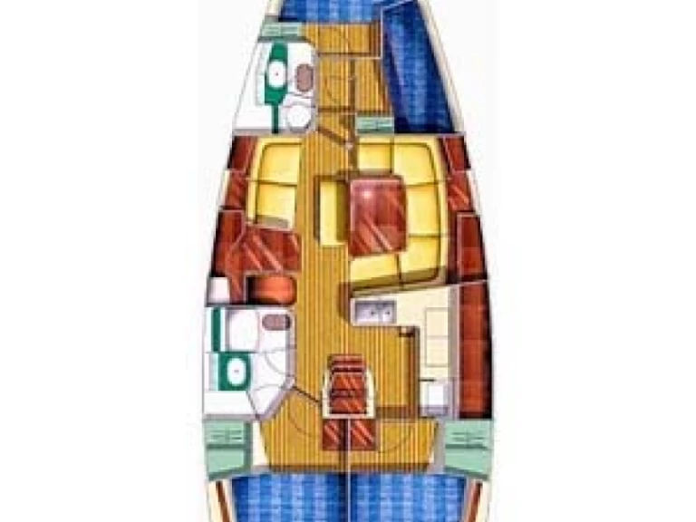 Jeanneau Sun Odyssey 43 jednotlivci a charterové společnosti v Alimos