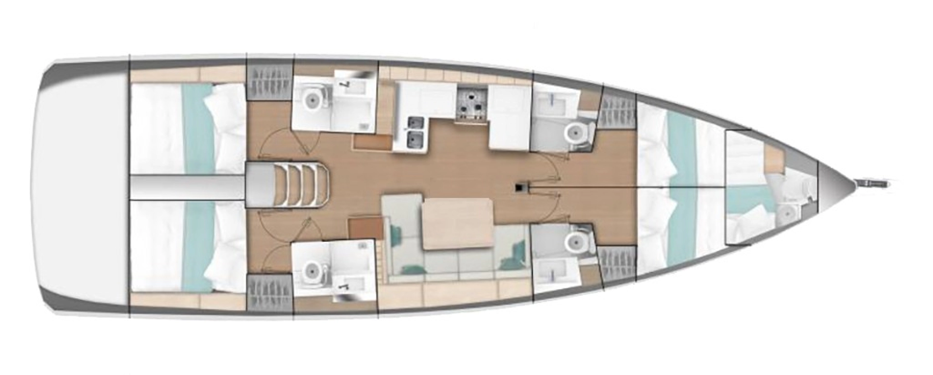 Pronájem lodi Lavrio lákavé ceny Sun Odyssey 490