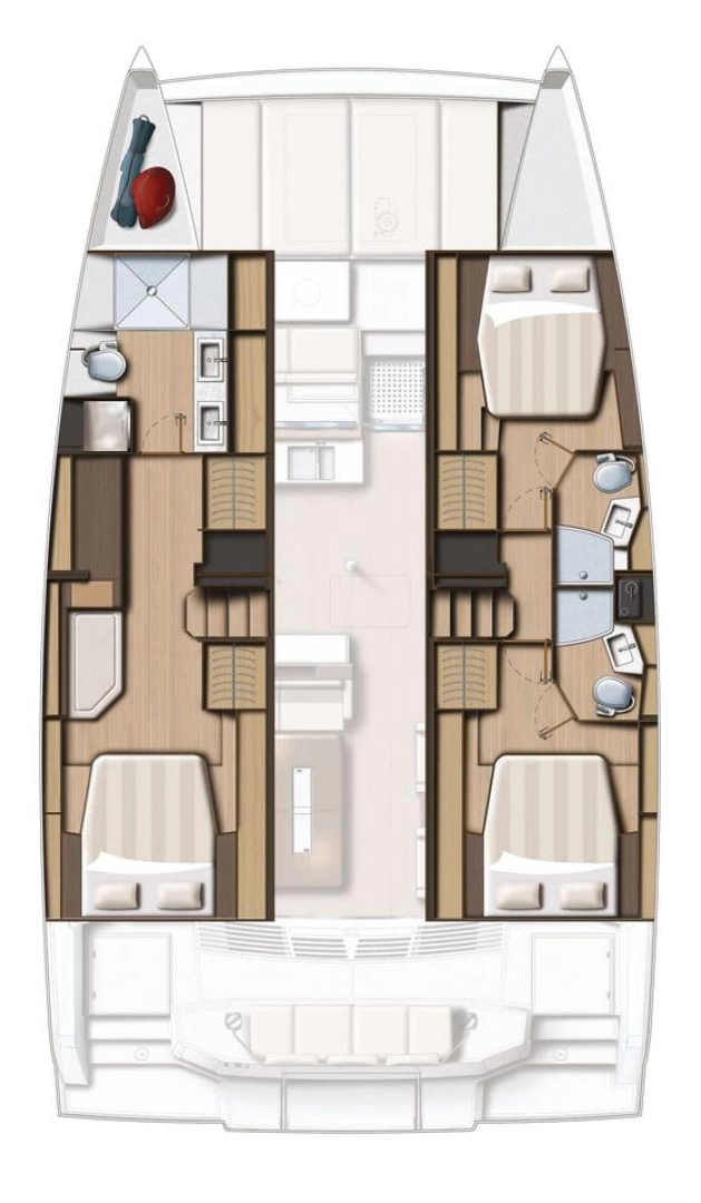 Pronajmout Katamarán se skipperem či ne Bali v Road Town