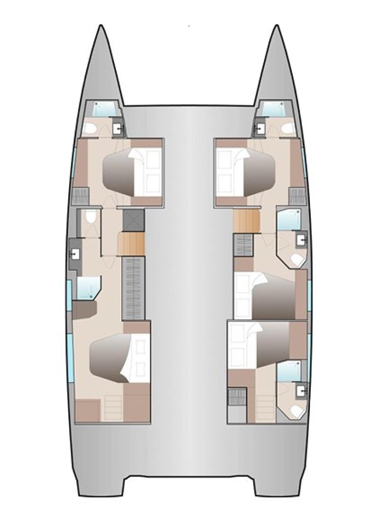 Pronájem jachty v Road Town -Fountaine Pajot Aura 51 na Samboatu