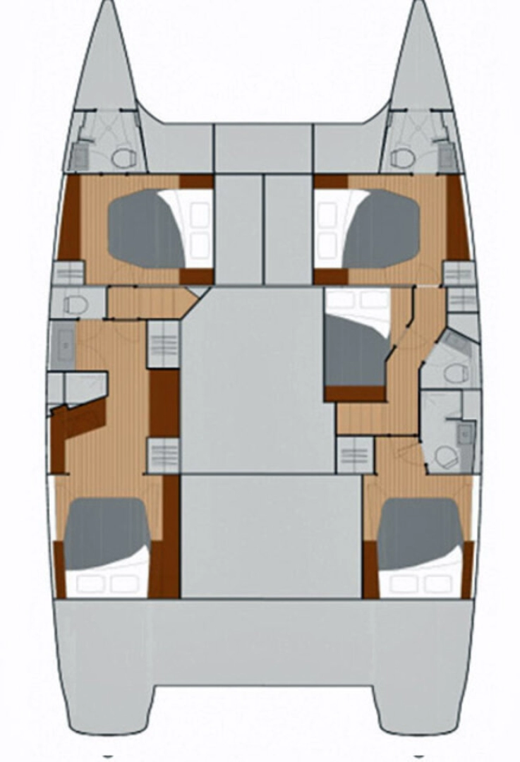 Pronájem lodi Fountaine Pajot Saba 50 v Road Town na Samboatu