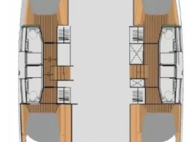 Pronájem jachty v Road Town -Fountaine Pajot Elba 45 na Samboatu