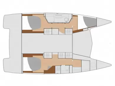 Pronájem Katamarán v Road Town -Fountaine Pajot Isla 40