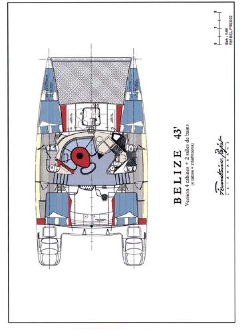 Pronájem lodi Fountaine Pajot Belize 43 v Lefkáda na Samboatu