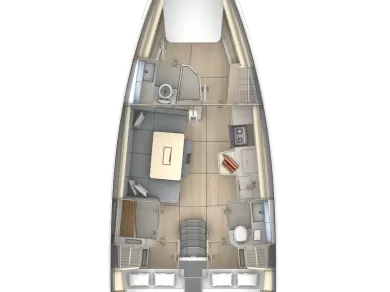 Pronájem Plachetnice Dufour s licencí