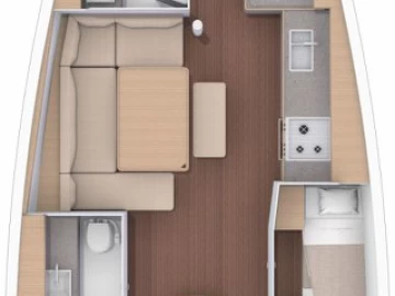 Pronájem jachty v Marseille -Dufour Dufour 430 Grand Large na Samboatu