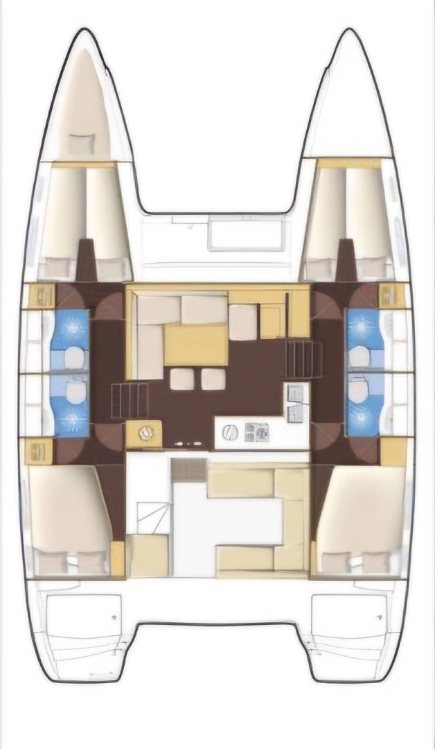 Pronajmout Katamarán se skipperem či ne Lagoon v Ko Samui (Koh Samui)