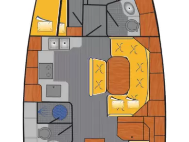 Pronájem lodi Bavaria Cruiser 46 v Heiligenhafen na Samboatu