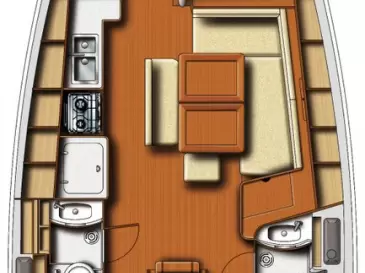 Pronajmout si Bénéteau Oceanis 43 v Alimos