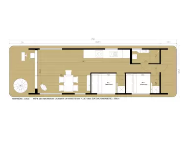 Pronajmout Říční loď se skipperem či ne WOMA v Fürstenberg/Havel