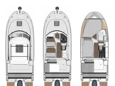 Pronájem Motorová loď v Trogir -Jeanneau Merry Fisher 795 Series2