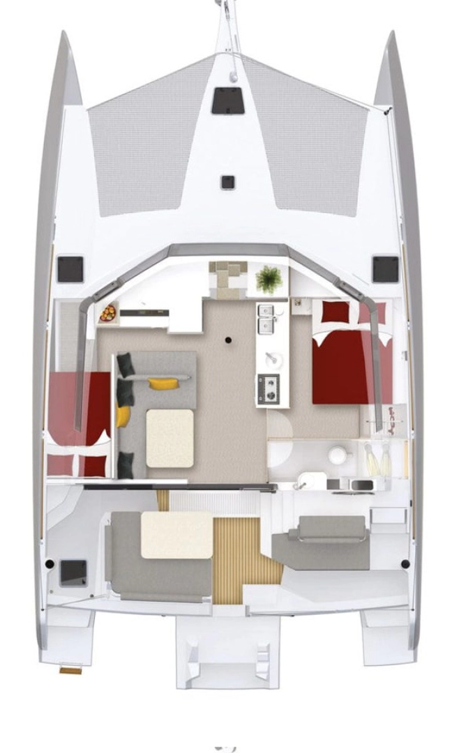 Pronájem lodi Toulon lákavé ceny Neel 43