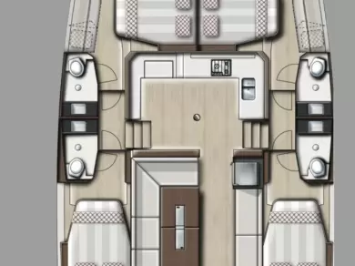 Pronájem jachty v Göcek  -Bali Bali Catspace Voile na Samboatu